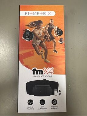 fmX4 Heart Rate Sensor by FitMetrix - Black